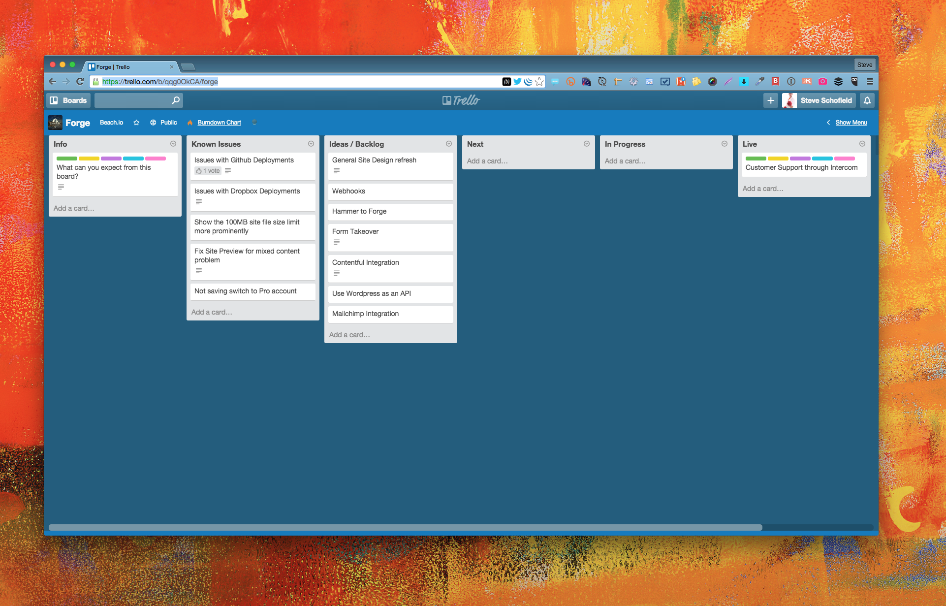 Forge roadmap